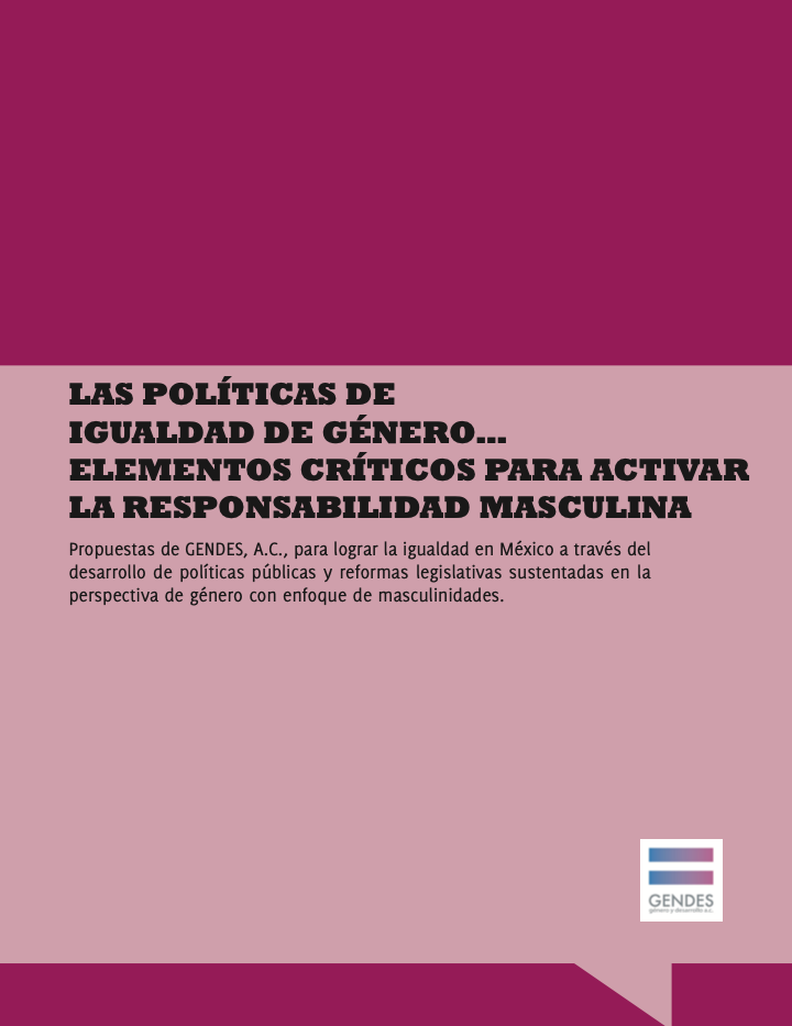 Portada Políticas de igualdad